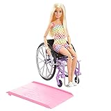 Barbie Fashionista-Puppe, Barbie im Rollstuhl mit blonden...