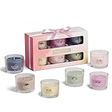 Yankee Candle Black Cherry Duftkerze, Sojawachs, 6 Votivkerzen, 6