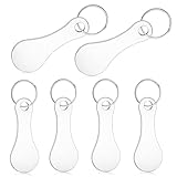 6 Stück Einkaufswagenlöser，Schlüsselanhänger Chip für Einkaufswagen