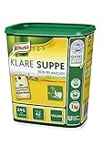 Knorr Klare Suppe Bouillon rein pflanzlich, 1er Pack (1 x 1 kg)