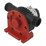 wolfcraft Bohrmaschinen Pumpe 2207000 | Selbstansaugende Wasserpumpe - 3000 l/h - ideal als Gartenpumpe oder zum Auspumpen von Pools, Wasserbetten, Fässern