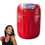 Generisch Reisebecher - Isolierter Wasser Tumbler 220 ml,Rutschfeste Trinkflasche mit Sieb für Tee Kaffee Outdoor Zuhause Schule Arbeit Training