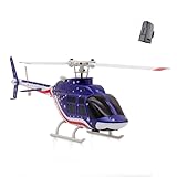 NULA RC ERA A60 MINI Bell 206 1/42 4CH Flybarless RC Hubschrauber, 6-Achsen Gyro Ferngesteuerter Helikopter Mit Höhenhaltung Optischer Flusspositionierung RTF Hobby Für Erwachsene Anfänger
