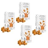 Rustichella d'Abruzzo | Paccherini Kürbis und Mango | Hartweizennudeln mit Kürbis und Mango - 4 x 250 Gr | Handwerklich hergestellte kurze Nudeln