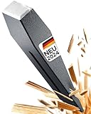Langlebiger Spaltkeil für Holz Spaltkeil Holz spalten - Splitting Wedge Holzspaltkeil Grau - Treibkeil perfekt zum Holz spalten -2Kg