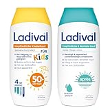 Bundle aus Ladival Kinder Sonnencreme Milch LSF50+, 200ml + Ladival Après Pflege Lotion, 200ml