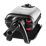 Tefal King Size Waffeleisen WM756D | Doppelwaffeleisen für...