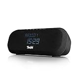 Teufel Radio ONE Bluetooth-DAB/FM-Radiowecker mit integrierter Antenne und Sleeptimer Lautsprecher Speaker Schwarz