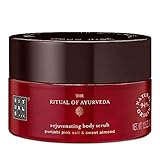 RITUALS Körperpeeling von The Ritual of Ayurveda, 300 g – Mit Indischer Rose, Süßmandelöl & Punjabi-Rosa-Steinsalz – Beruhigende & Pflegende Eigenschaften