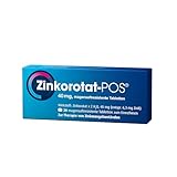 Zinkorotat-POS 40 mg 20 Stück - magensaftresistente Tabletten zur Behandlung von Zinkmangelzuständen, die ernährungsmäßig nicht behoben werden können - für Erwachsene, Schwangere & Kinder ab 4 Jahren