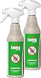 Envira Spinnen-Spray - Anti-Spinnen-Mittel Mit Langzeitwirkung - Geruchlos & Auf Wasserbasis (500 ml (2er Pack))