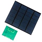 Vriusi Solar Panel | Waterproof Solar Cells | Solar Panel Charger, High-Performance Solar Panel For Travel Camping, Portable Travel Solar Charger