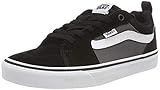 Vans Filmore Herren Sneaker, Suede Canvas Black Pewter, 44 EU