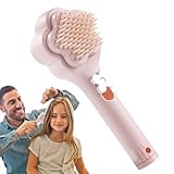 Einfach Zu Reinigende Haarbürste,Blumenförmiger Massagekamm | Kompakter Einziehbarer Kamm - Geeignet Für Frauen Und Mädchen Für Dusche Nach Dem Shampoo Schminktisch Badezimmer Reise Und Täglichen