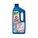 Spezial-Abflussreiniger Gel für Haare und langsame Rohre 1 l 4er-Pack