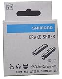 SHIMANO Disabled - Do not use R55C4 brake shoe inserts and fixing bolts, for carbon rim, pair Disabled - Do not use R55C4 brake shoe inserts and fixing bolts, for carbon rim, pair