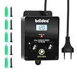 230V Weidezaungerät mit LCD-Anzeige, Briidea 12.000 V 3...