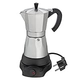 cilio Espressokocher Classico für 6 Tassen | elektrisch...