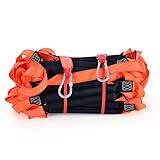 Meidansini Strickleiter, 3M Notfall Feuerleiter Training Soft Ladder, Flammensichere Seilzugleiter 2-3 Stockwerk Wiederverwendbares Fenster Balkon Baumhaus Sicherheits Rettungsleiter