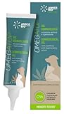 OMEGATOP Dermatologisches Gel für Hunde & Katzen | Lindert Juckreiz, regeneriert & schützt die Haut | Mit Hanföl, Ceramiden & Hyaluronsäure | Für empfindliche Haut, Trockenheit & Dermatitis