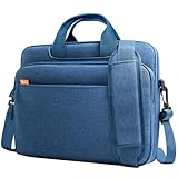 JETech 16 17 17,3 Zoll Laptoptasche, Wasserdichte Dünne Computer Tragetasche Kompatibel mit MacBook Air/Pro 16, Acer Predator Helios 16, ASUS ROG Strix G17, HP Envy 17,3 (Navy)