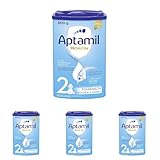 Aptamil Pronutra 2 – Folgemilch nach dem 6. Monat, Mit DHA & ARA, Nur Laktose, Ohne Palmöl, Babynahrung, Milchpulver, 1x 800 g (Packung mit 4)