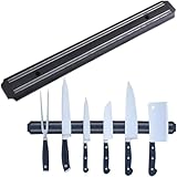 PARENCE.- Magnetischer Messerhalter 33 cm – Magnetischer Wandhalter aus Metall für Messer und Utensilien, platzsparende Aufbewahrung für Küche oder Garage