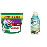 Jetzt Sparen: Ariel Waschmittel Pods All-in-1 50 Waschladungen, Color+ kaufen und Lenor Luftfrisch Weichspüler Landwiese 50 Waschladungen gratis testen!
