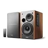 Edifier R1280T Aktive Regallautsprecher Paar - 2.0 aktiv Lautsprechersystem für PC -Studio Monitore Lautsprecher - 42 Watt RMS - Braun