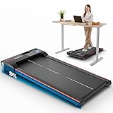 Sportstech Walking Pad - Laufband Für Zuhause mit Steigung bis 9% | 1-6km/h, inklusive App Mitgliedschaft | Home Office, Schrittzähler, leicht & kompakt, Transportrollen | WalkMate bis 120kg