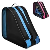 TUZHE Rollschuh Tasche für Kinder und Erwachsene - Schlittschuhtasche mit Inliner-Funktion (Blau)