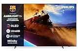 Philips Ambilight 65OLED760 4K OLED Smart TV - 65 Zoll Display mit P5 AI Perfect Picture Engine Ultra HD, Titan OS, Dolby Vision und Atmos Sound - Funktioniert mit Alexa und Google Sprachassistent