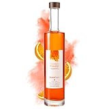 Aperitif Orange Bitter [500ml] Orangen Likör - Aperitivo mit frischer und intensiver Orangen, Kräutern und Rhabarber - Handgefertigt in Mittelfranken - BRENNHAUS