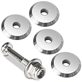 Fliesenschneider-Räder, Ersatz für Sigma-Ziehgriff, 12 mm, legierter Stahl, Silber, 4 Stück, für Keramik, Porzellan, Glas