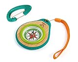 Hape Nature Fun Camper-Set mit Kompass und Karabinerhaken aus Bambus und pflanzlichem Kunststoff, ab 4 Jahre