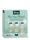 Kneipp Aloe Vera Pflegeset - Geschenkpackung mit drei Produkten in Reisegröße: Duschbalsam, Hydro Handcreme & Körperlotion, 3 x 75ml