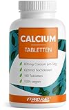 Calcium Tabletten 180x - optimal hochdosiert mit 800 mg...