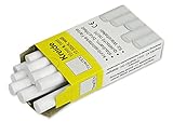 TimeTEX Kreide 10 mm ø - im 10er Pack - weiß - Tafelkreide...