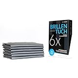 INSTADRIVE XXL 6 Brillentücher 30x30cm – Brillenputztücher aus Microfaser für die professionelle Brillenreinigung (Brillentücher)