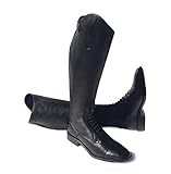 Rhinegold Elite Luxus Reitstiefel aus Leder mit Schnürung
