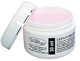 30 ml LED/UV-Fiberglas Gel dickviskose pink clear, rosa klar 1 Phasengel, Aufbaugel