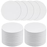 HOTUT Rund Kaffee Filterpapier, 400 Stück Espresso Papierfilter, 54mm Kaffeepapierfilter kompatible mit vielzahl Kaffeekocher - Weiß