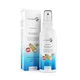 Mr. Fuss Schuhdeo Geruchsneutralisierer Geruchsentferner Schuhspray Enzymreiniger Pflanzenbasiert Pumpspray Umweltfreundlich - 125ml mit Sofortwirkung gegen Geruch und Schweißgeruch