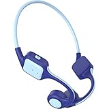 Kinder Knochenleitungs-Kopfhörer, kabelloser Bluetooth 5.2-Kopfhörer, offenes Ohr Kopfhörer mit Mikrofon, Kinder-Ohrenschutz-Headset, IPX5 wasserdichte Ohrhörer, Weihnachtsgeburtstagsgeschenk für