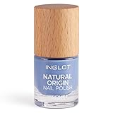 Inglot Natural Origin Nagellack mit 77% Inhaltsstoffen Natürlichen Ursprungs. Extrem Langlebig, Abriebfest, Hält Farbe und Glanz bis zu 6 Tagen, Vegan, 9 ml : 032