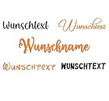 Merchfy Bügelbild Wunschname für Textilien - Kinder Bügelbild Name Wunschtext selbst bedrucken. Bügelbilder selbst gestalten. Namensaufkleber Kleidung. Bügelfolie für Textilien. Namen zum aufbügeln