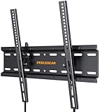 Perlegear TV Wandhalterung, Wandhalterung Fernseher für 26-60 Zoll TV bis zu 52kg, Neigbare TV Halterung Max.VESA 400x400mm