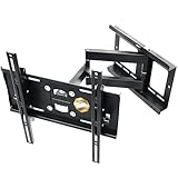 RICOO TV Wandhalterung Fernseher Schwenkbar Neigbar für 31-65 Zoll, Universal TV Halterung R23-S, Fernsehhalterung für Wand, Wandhalterung Fernseher 55 Zoll bis 95 Kg mit max. VESA 400x400 mm