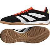 adidas Predator League Fußballschuhe, Unisex, Erwachsene, Schwarzer Kern, weiß, solarbetrieben, rot, 44 2/3 EU