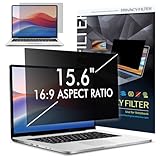 LAMA 15,6 Zoll Laptop Blickschutzfolie Blickschutzfilter Sichtschutzfolie Abnehmbarer Sichtschutz Displayschutz, Sichtschutzfilter Privacy Filter, Anti-UV/Anti Blaulicht/Blendschutz/Augenschutz(16:9)